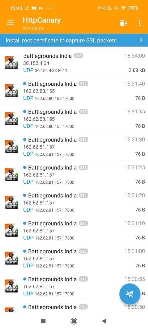 Battlegrounds Mobile India China Communications server ping