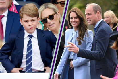 Prince George, Kate Middleton and Prince William