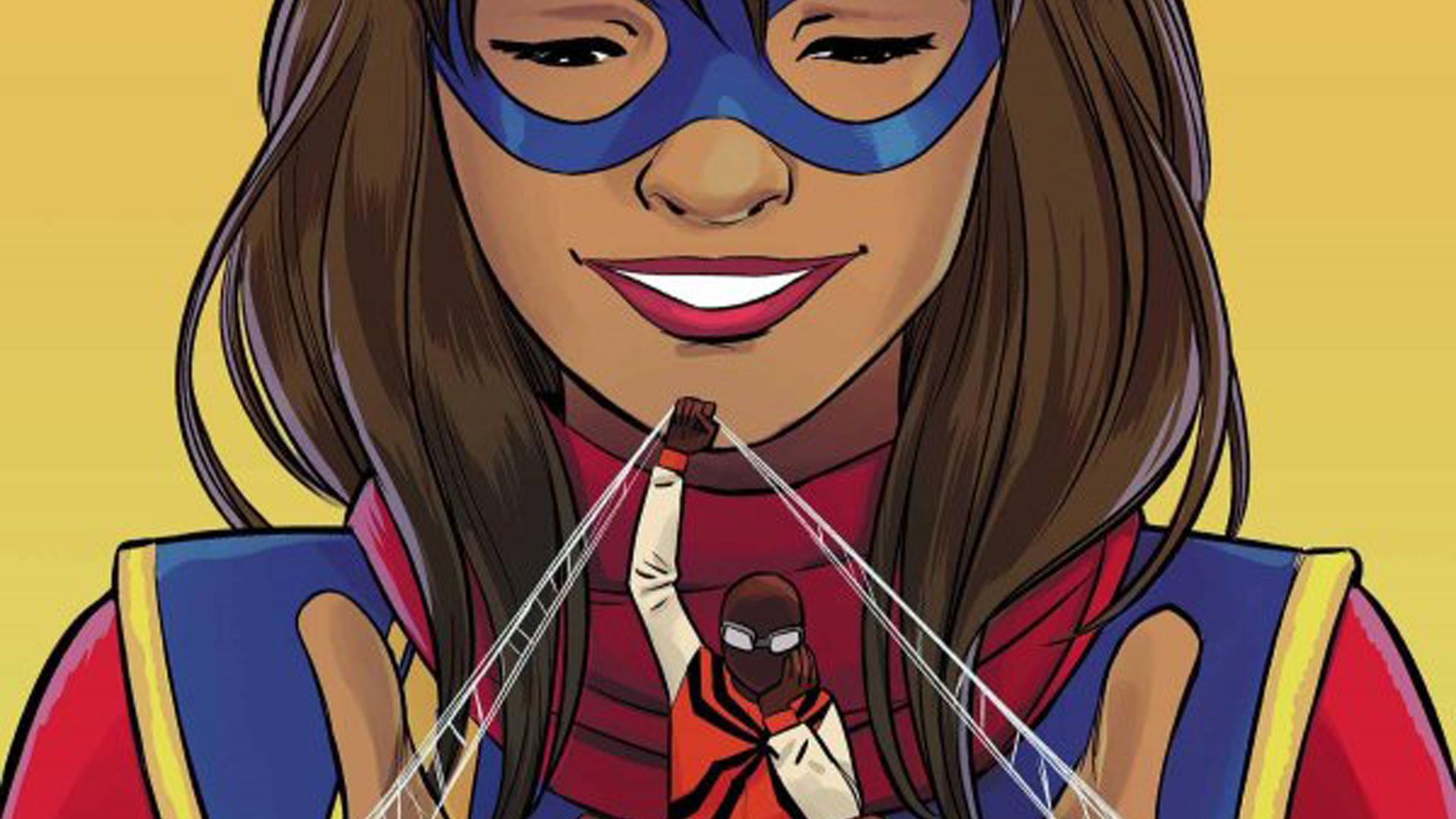 Мисс марвел 2022. MS Marvel 2022. Мисс Марвел 2022 обои. Марвел 2022 маленькая девушка.