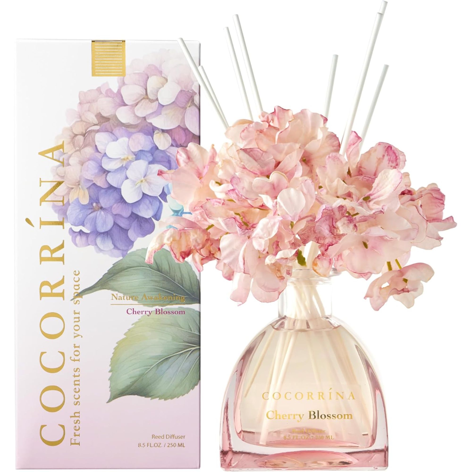 Cherry blossom reed diffuser