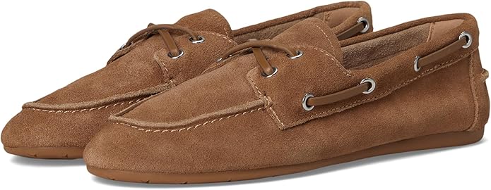 Steve Madden, Steve Madden Women's Sag Boat Shoe, Taupe Suede, 9