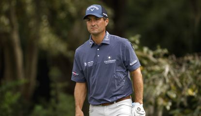 Kevin Kisner Walks Up The Fairway