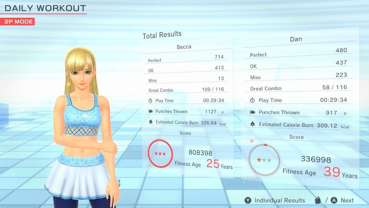 Boxing 2 player. Fitness boxing 2.