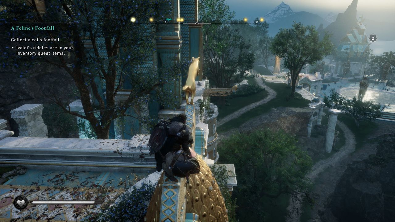 AC Valhalla felines footfall