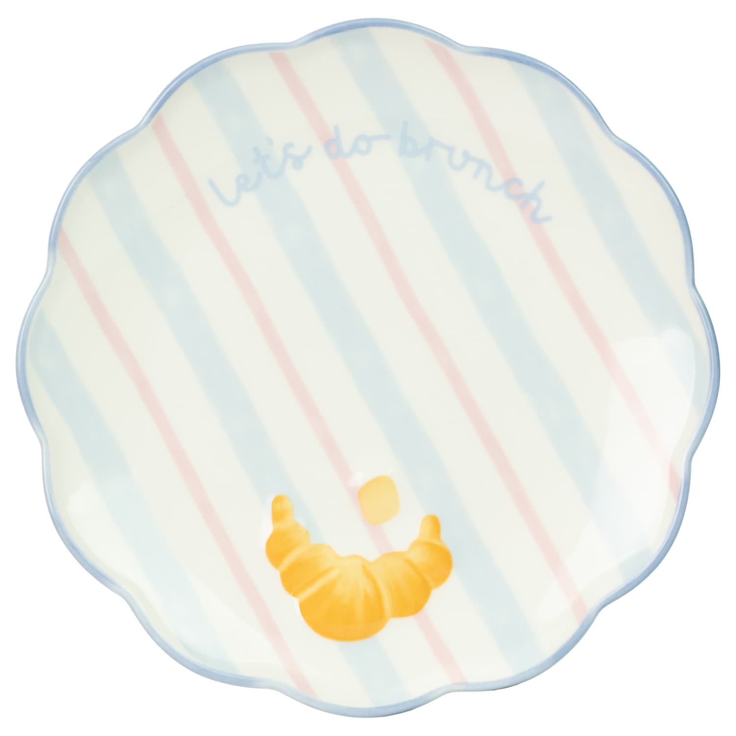 Scallop 'let's Do Brunch' Side Plate