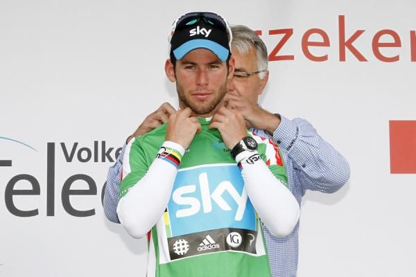 Mark Cavendish is also leading the points competition