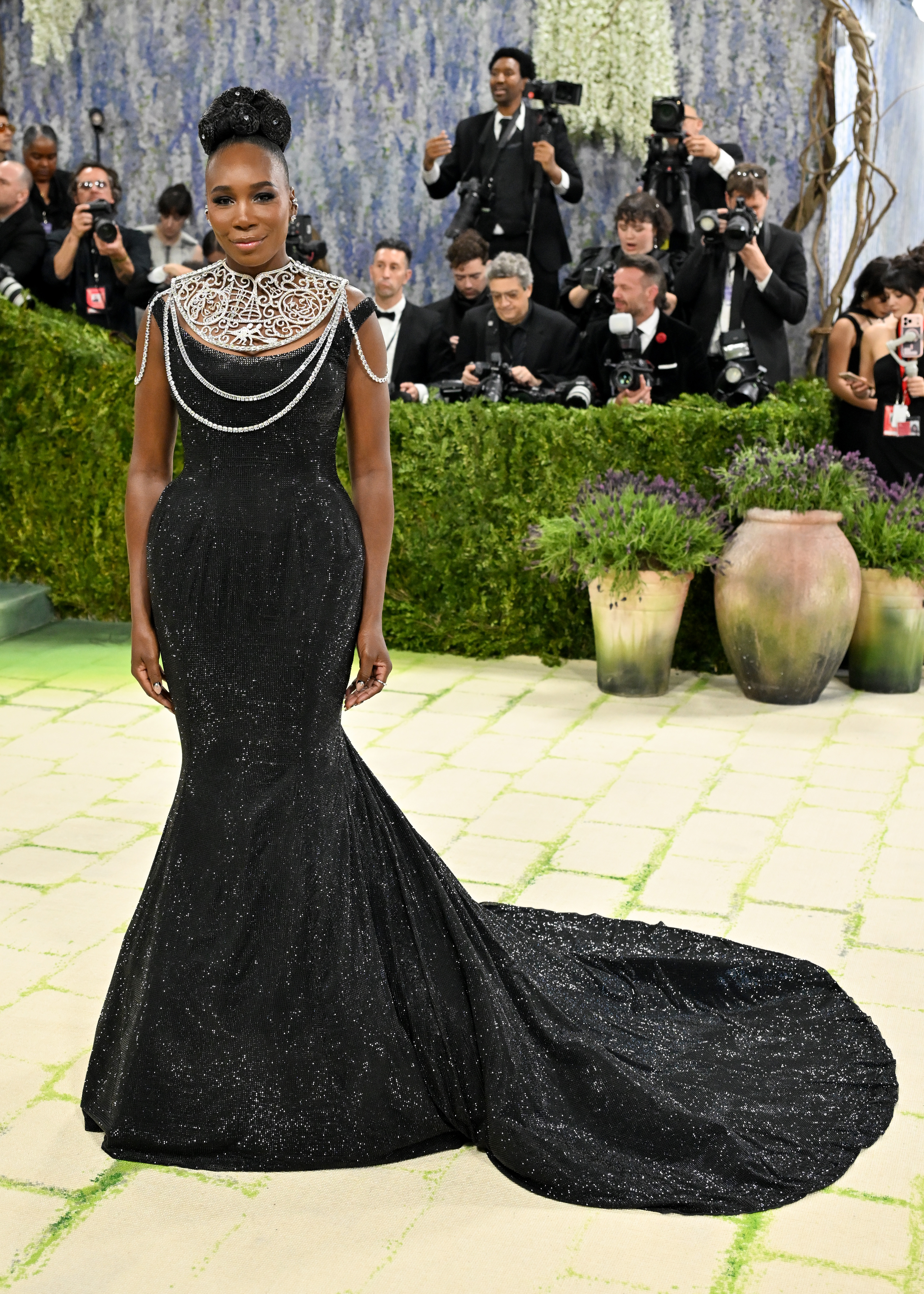 Venus Williams at The 2026 Met Gala Celebrating Costume Art; held at The Metropolitan Museum of Art on May 04, 2026 in New York, New York. (Photo by Michael Buckner/Penske Media via Getty Images)