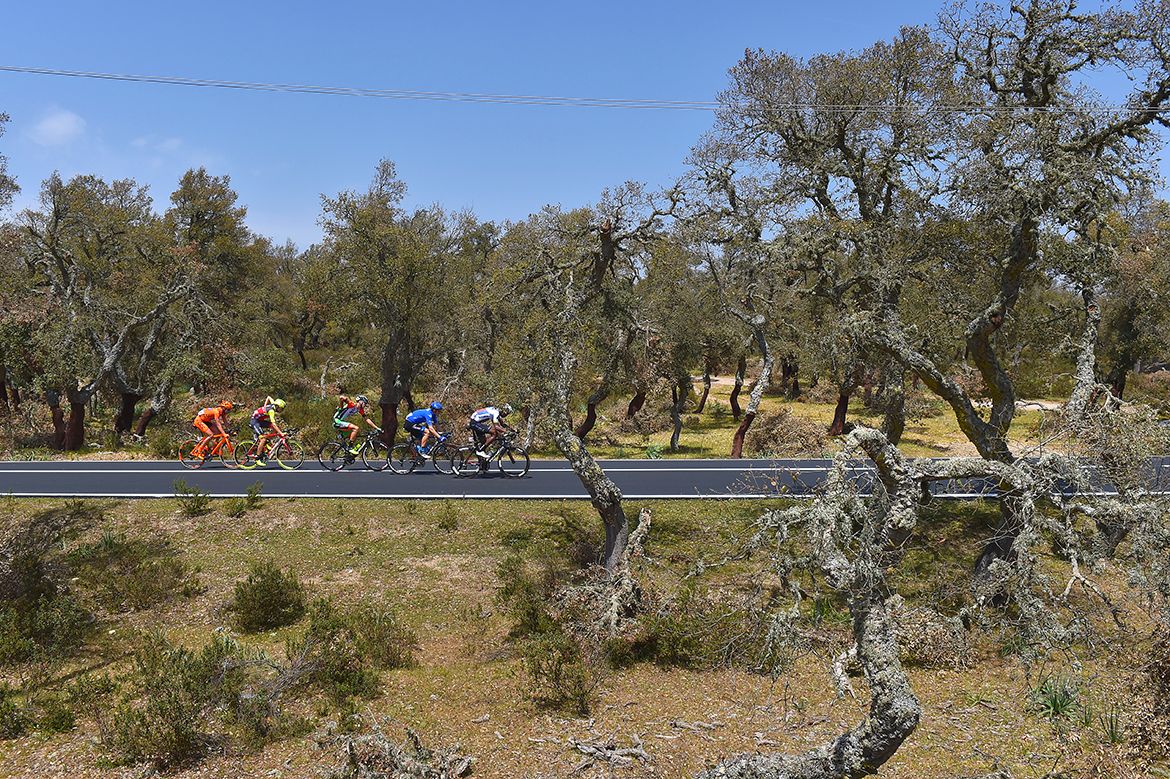 The breakers on stage 2 of the Giro d'Italia