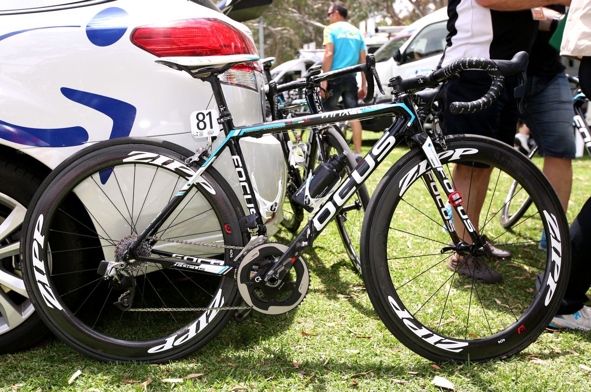 Domenico Pozzovivo was the first rider to use SRAM's eTap in the WorldTour peloton, debuting the wireless shifting on stage 1 of the race