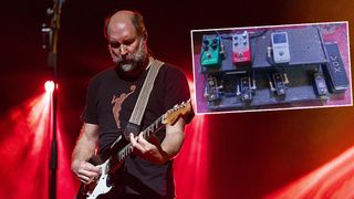 Doug Martsch and his pedalboard