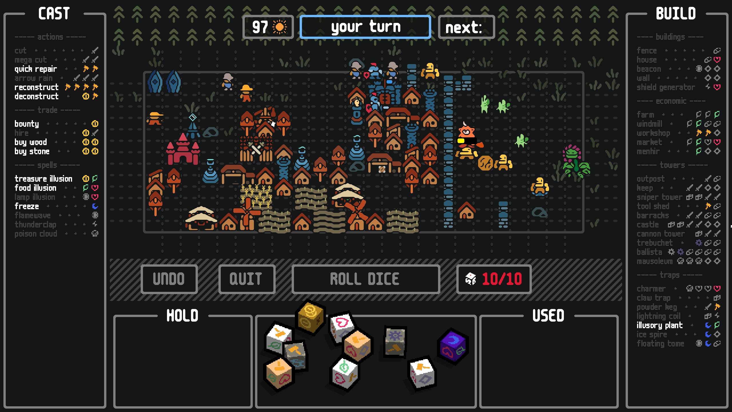 Free Fields Tileset Pixel Art for Tower Defense 