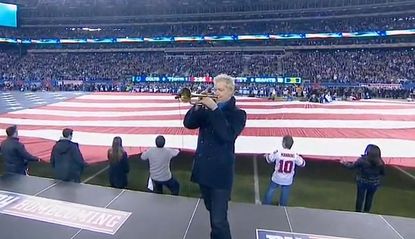 Trumpeter Chris Botti's 'Star Spangled Banner' might just make you get misty, too