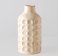 Ceramic Rustic Farmhouse Vase: was $29 now $21 at Amazon