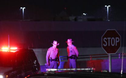 Police outside of El Paso, Texas.