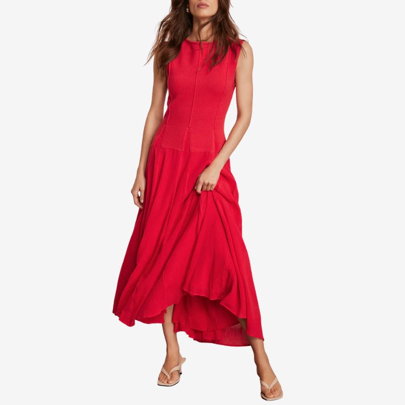 Image of red dress