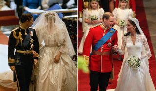 Kate Middleton's wedding dress was recently voted as the favourite royal wedding gown of all time