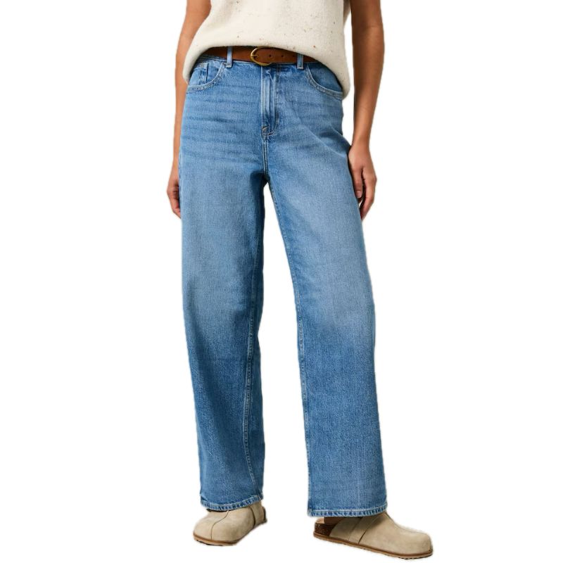 Fatface, Filby Light Wash Relaxed Straight Jeans