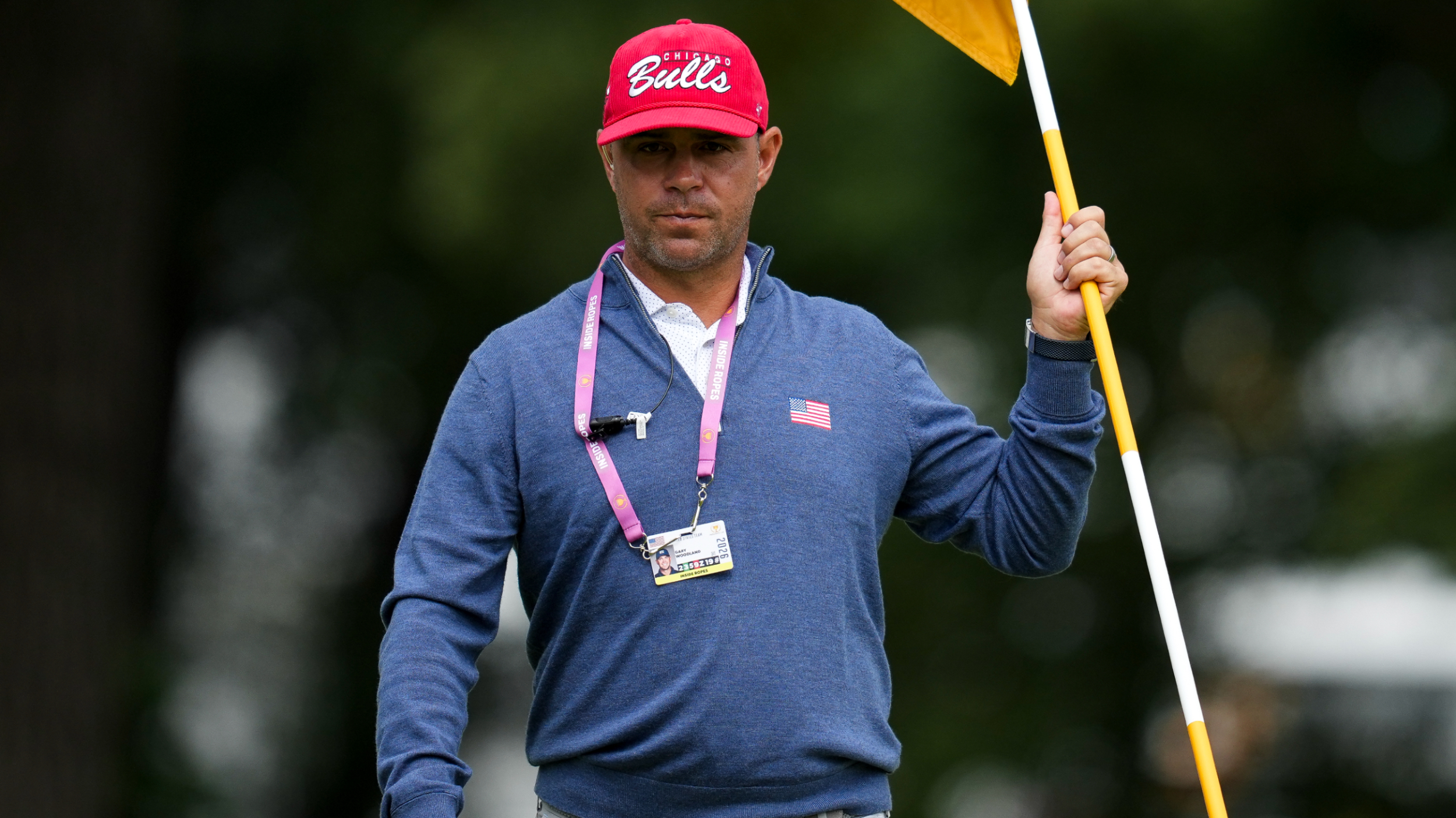 Gary Woodland at the Presidents Cup