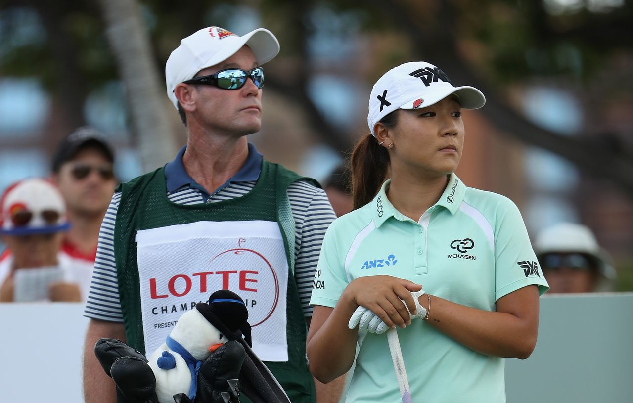 Lydia Ko Sacks Caddie