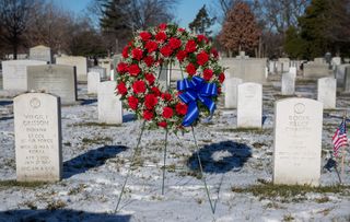 Apollo 1 graves Grissom and Chaffee