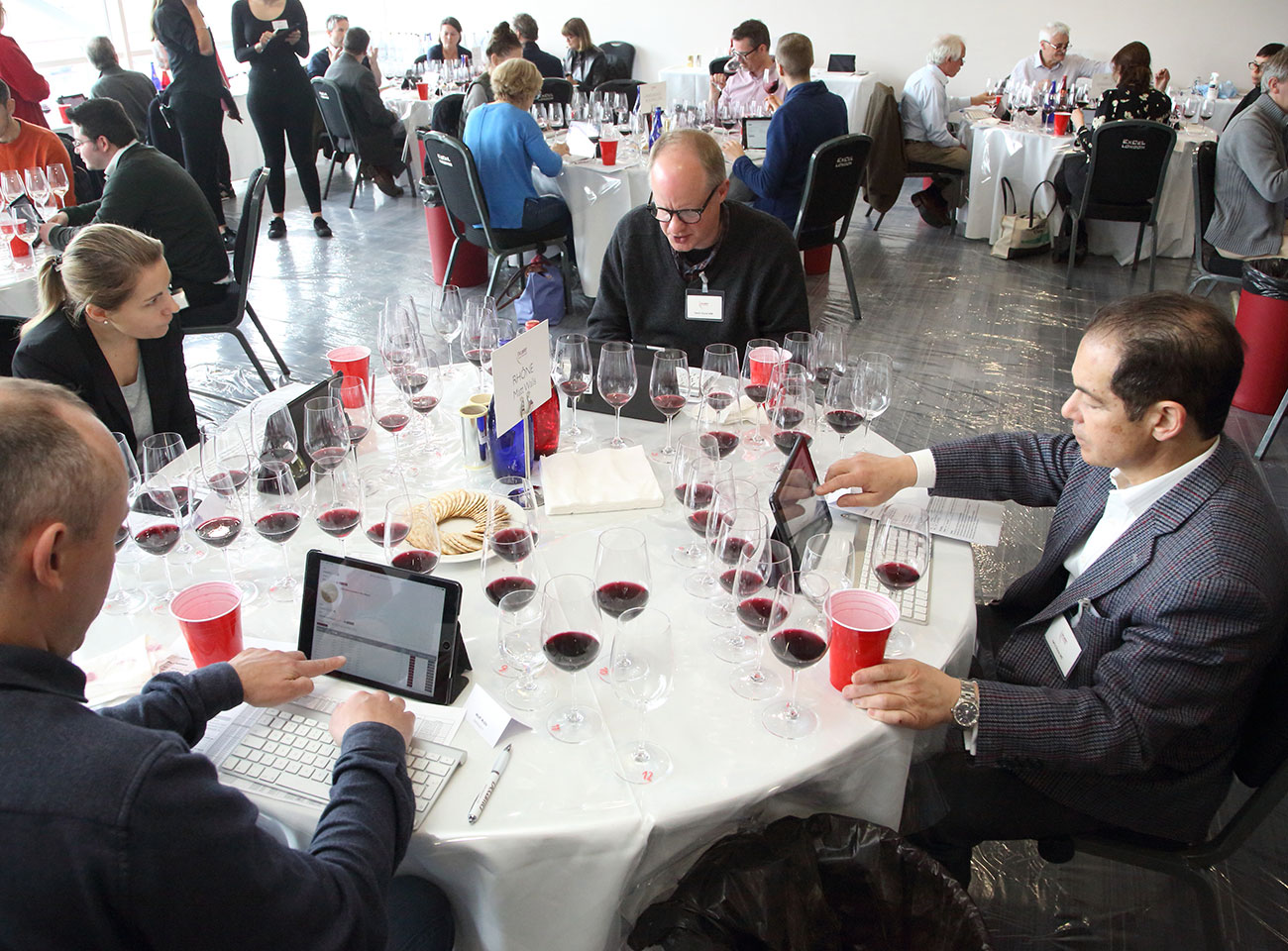 DWWA judges at work