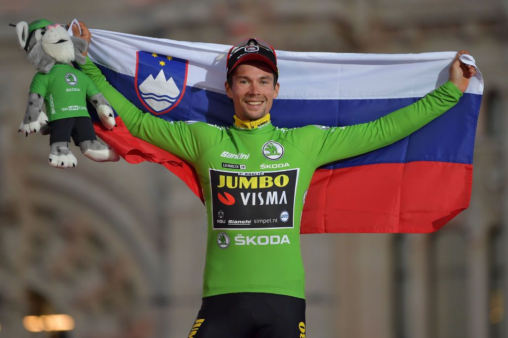 Primoz Roglic won the points classification in addition to the overall Vuelta a Espana