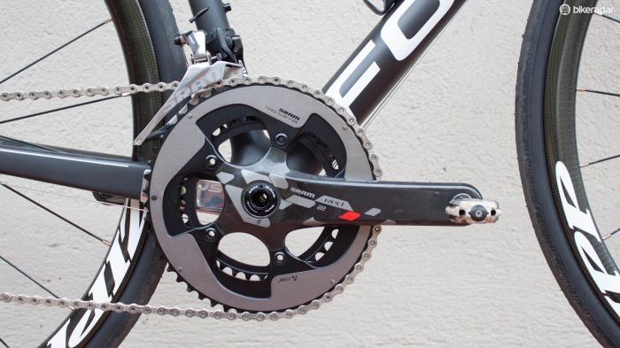 BikeRadar's test bike had a full SRAM Red 22 hydraulic groupset