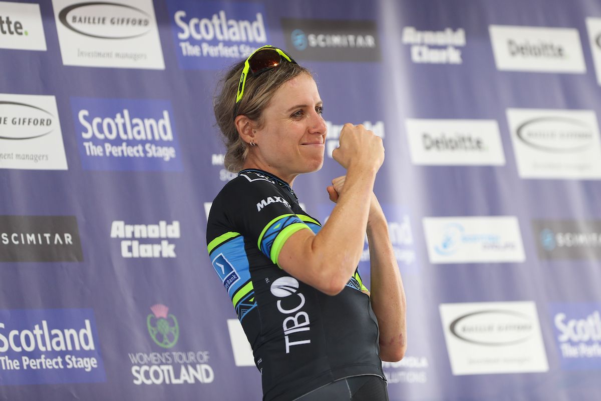 Brodie Chapman of TIBCO-Silicon Valley Bank cycling team.