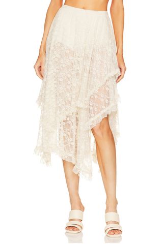 Free People X Intimately FP French Courtship Skirt