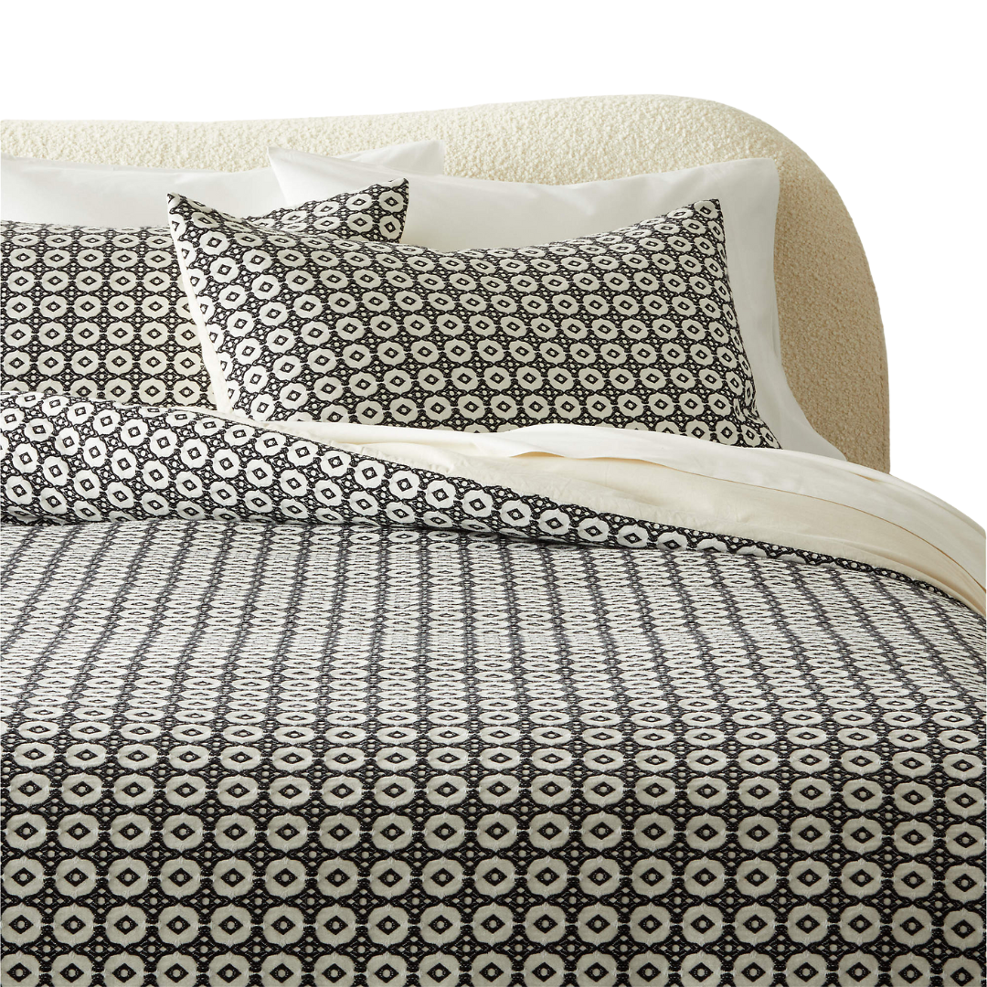 CB2, Melina Organic Cotton Duvet Cover
