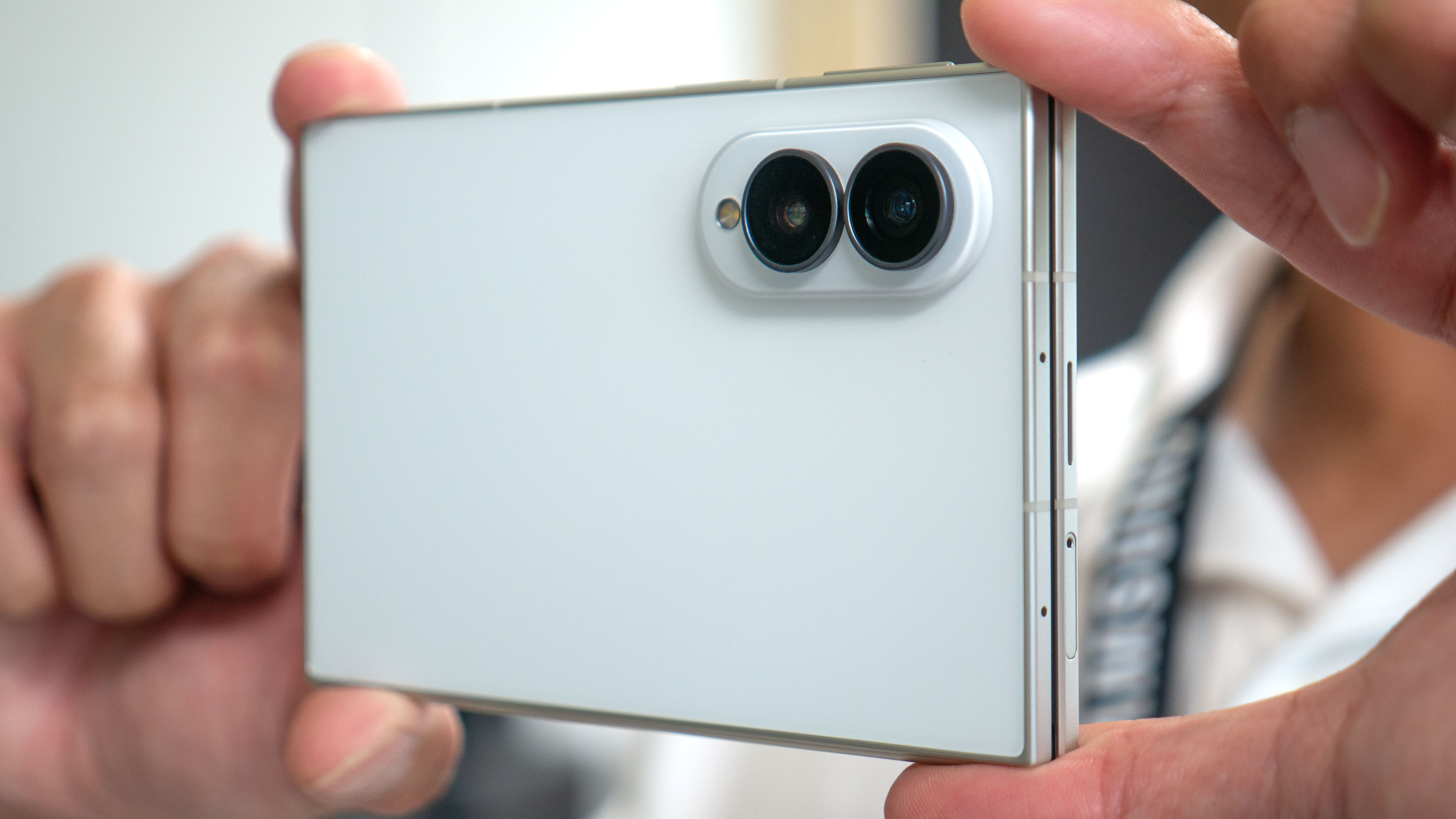 Galaxy Z Fold 8 shown in hand