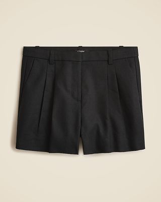 Lucia Shorts in Stretch Linen Blend