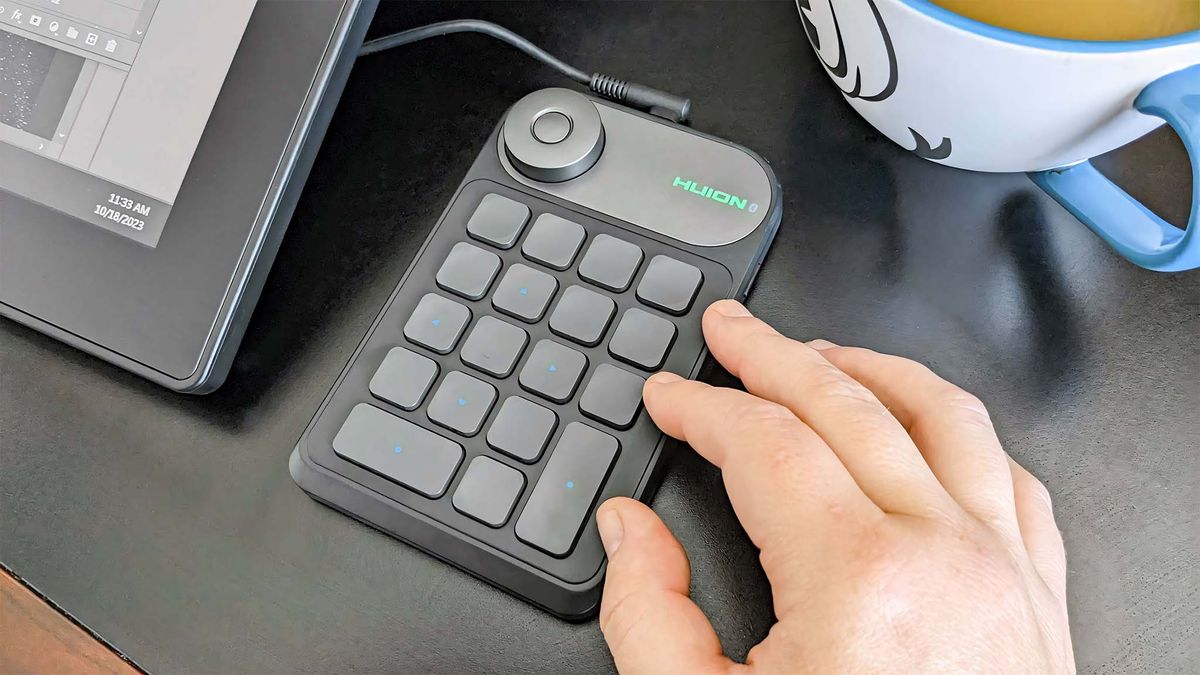 Huion Kamvas Pro 24 (4K) Keydial
