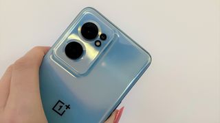 OnePlus Nord CE 2 review: close up of the camera lenses