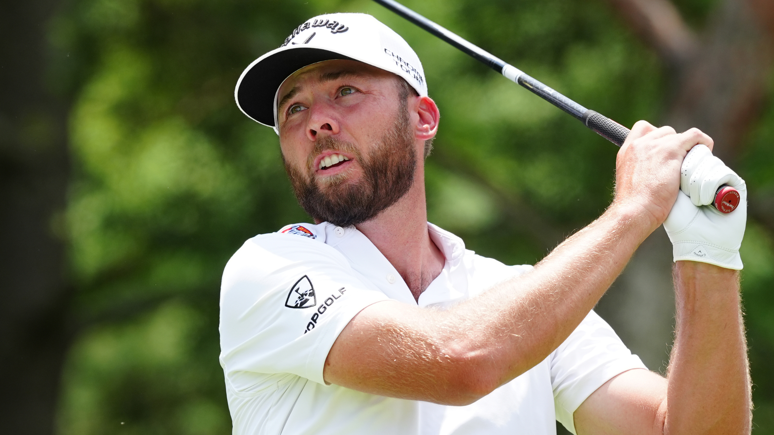 Sam Burns at the Memorial Tournament
