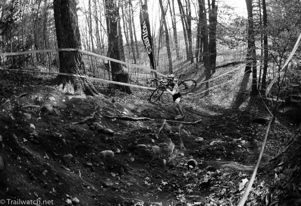 Anna Barensfeld (Pedalpowertraining.com) out for a day in the woods
