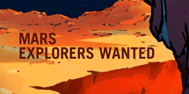 New NASA posters call for "Mars Explorers" for futuristic scenarios. The posters can be downloaded online here.