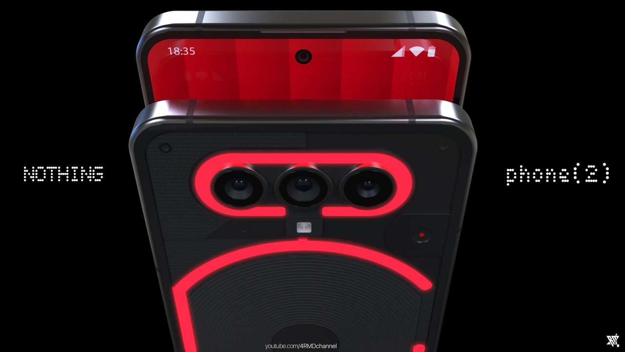 Nothing Phone (2) concept renders