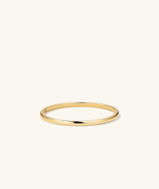 14k Yellow Gold Stackable Ring | Mejuri