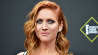 brittany snow on the red carpet with a bob hairstyle