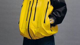 The North Face taped seam jacket with transparent watch window