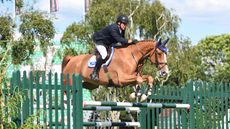 William Funnell pictured on Billy Diamo, bred at the Billy Stud