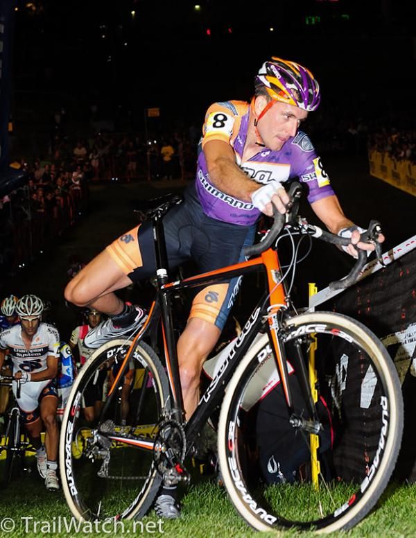 The work of chasing down Driscoll was primarily the work of Ryan Trebon (Kona).