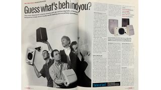 What Hi-Fi? January 1997 On The Couch feature