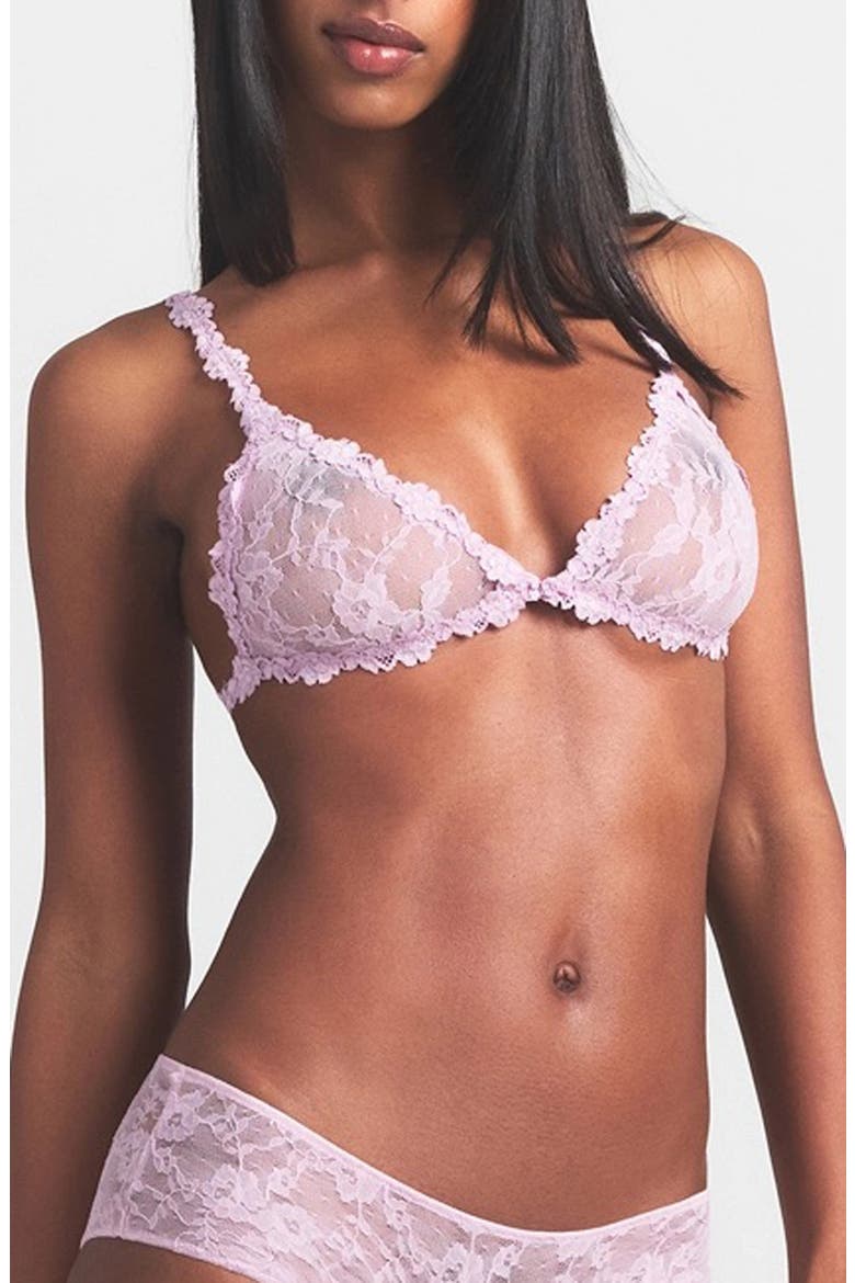Stretch Lace Triangle Bralette