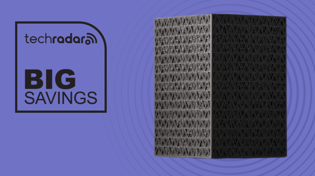 Autonomous EdgeAI computer on a purple background next to a TechRadar badge reading 'Big Savings