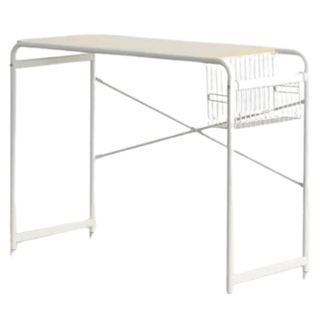 Urban Outfitters engineered wood and powder-coated steel Ilana Desk With Side Basket