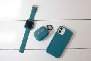 Eco-Friendly Case for Apple Watch, AirPods and AirPods Pro and Eco-Friendly Band for Apple Watch are all comprised of ocean-based recycled plastics to lower our impact on the Earth.