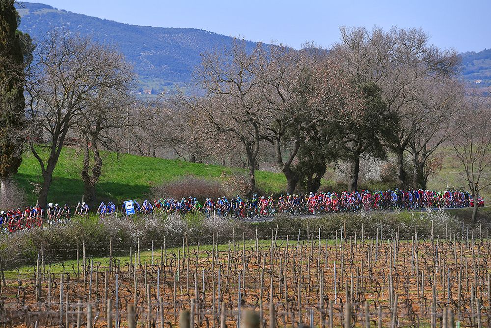 Scenery from along the route of stage 3 at Tirenno-Adriatico