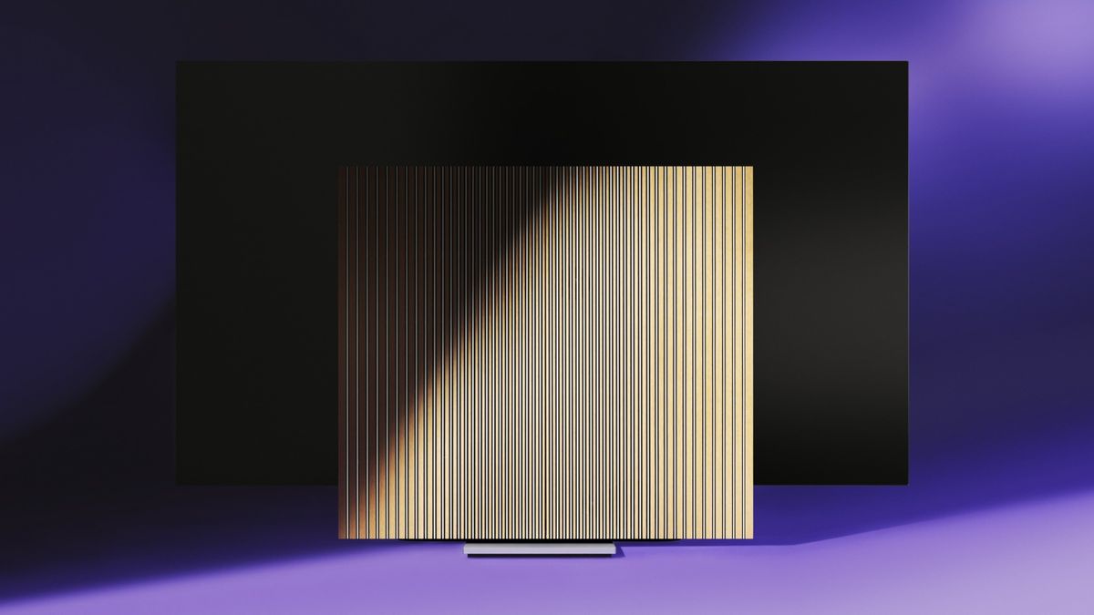 The world's biggest, most expensive OLED TV hides a wicked cool party